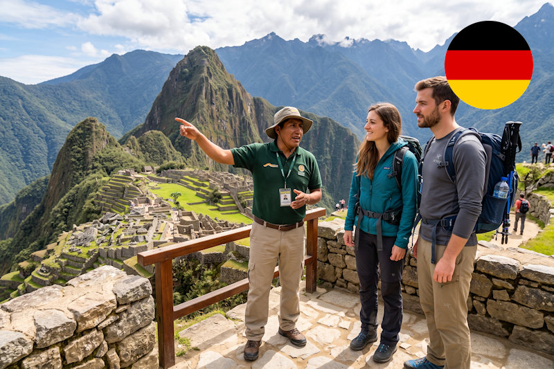 Machu Picchu Guide auf Deutsch