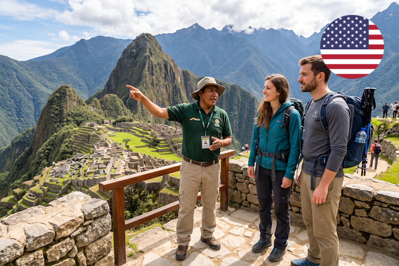 Machu Picchu Guide auf Englisch