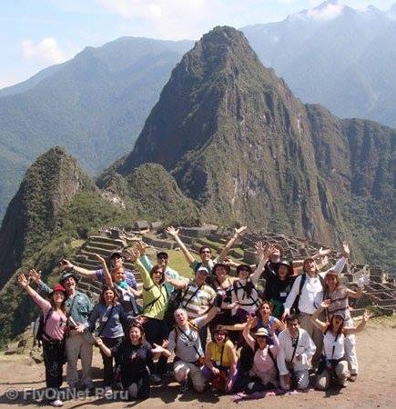 Fotoalbum: Ankunft der Gruppe in Machu Picchu